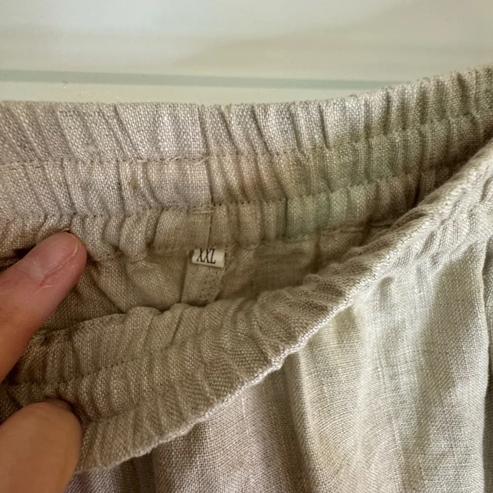 2 Piece XL Linen Bundle Top and Pants - Picture 8 of 12